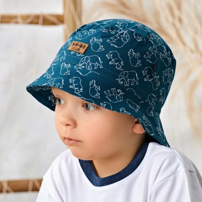 Chlapčenské klobúčiky - čiapky - letné - model - 3/486 - 52 cm